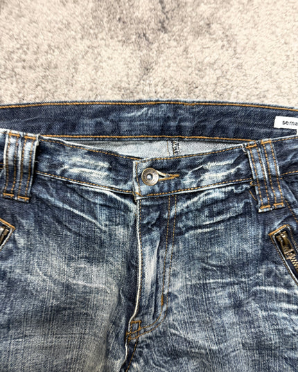 SEMANTIC DESIGN "UTILITY FADE" DENIM