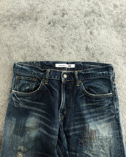 EDWIN XV "REPAIRED FADE" DENIM (S-M)