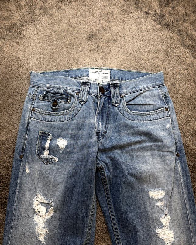 TAVERNITI "BROKEN LIGHT" DENIM