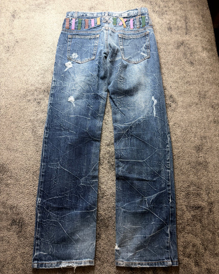 NYLAUS "CHROMATIC RUIN" DENIM