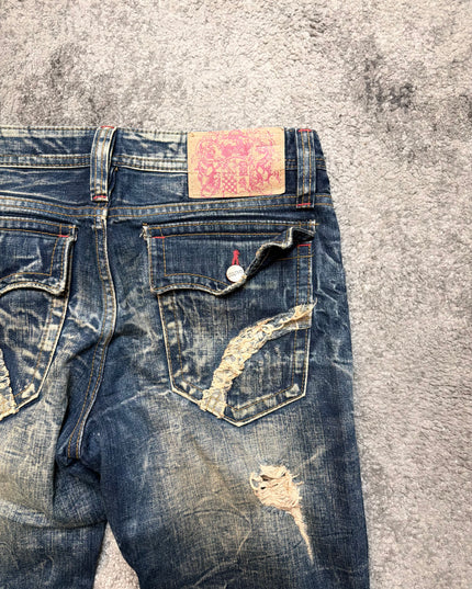 CASVA "BROKEN HALO" DENIM