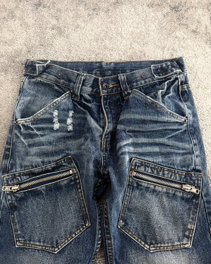 HEISEI "ZIP CARGO" DENIM (S)