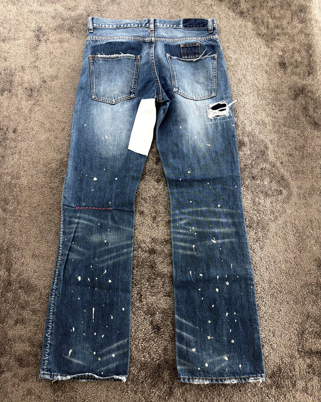 BONDS & PEACE "PATCHWORK DAMAGE" DENIM (S-M)