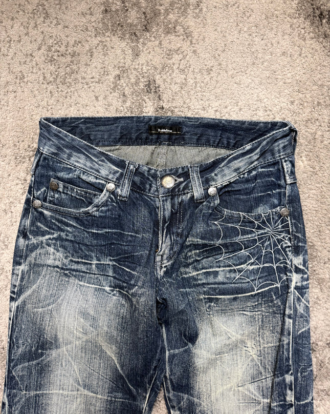 DOUBLEFOCUS "FRACTURED TIME" DENIM