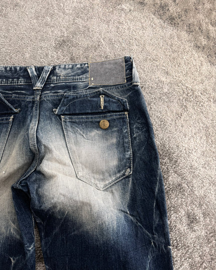 VANQUISH "DESTROYED INDIGO" DENIM (S)