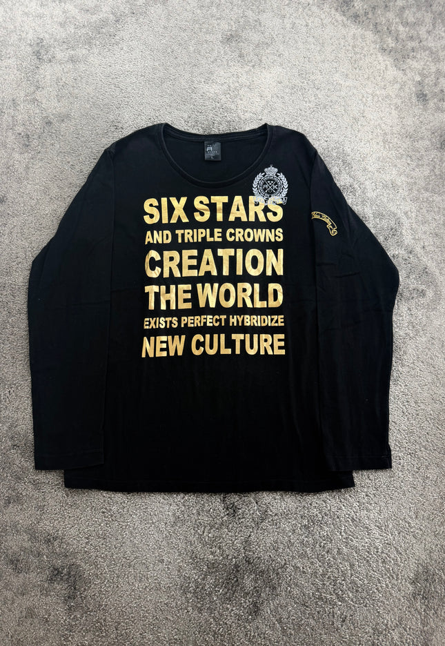 RUSS K "SIX STARS MANIFESTO" LONGSLEEVE (S-M)