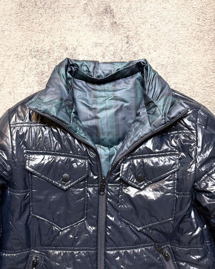 HEISEI "SHADOW PLAID" REVERSIBLE PUFFER