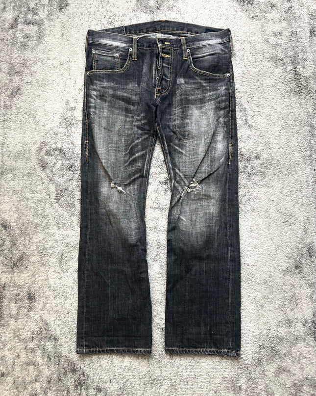 GLOBAL WORK "CHARCOAL PHANTOM" DENIM