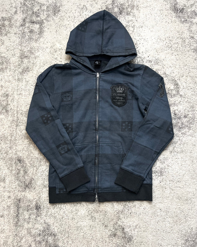 RUSS-K BLUE PATCH HOODIE 