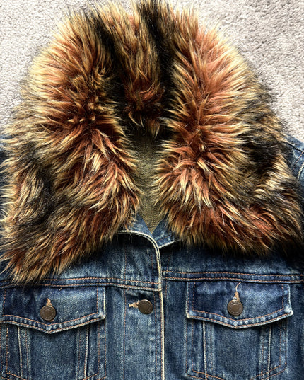 HEISEI "FUR RIOT" DENIM JACKET