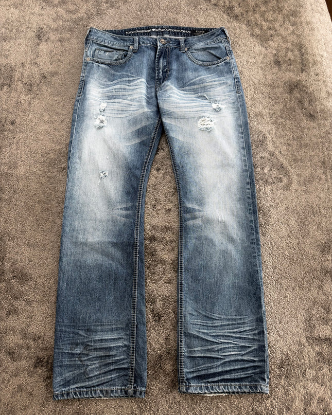RFF "ICE WHISKER FLOW" DENIM