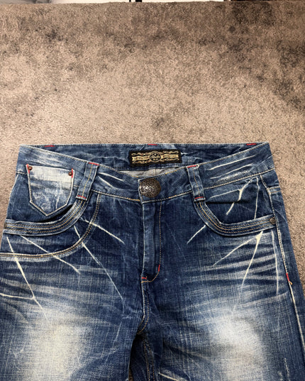 RED PEPPER "FLASH FADE" DENIM