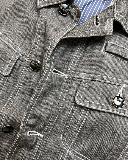 CUSTOM CULTURE "NO FUTURE" DENIM JACKET