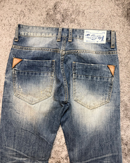 RETRO ENGINE "SOFT FADE" DENIM