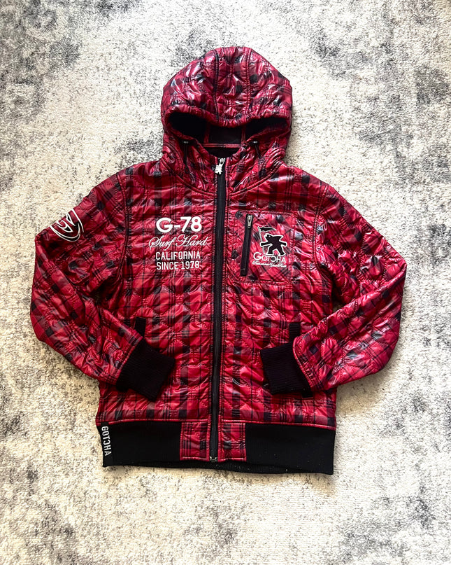 GOTCHA RED BLACK JACKET