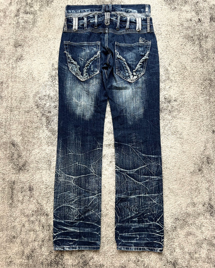 BLOW BY BLUE "ZIPPER CRAWLER" DENIM