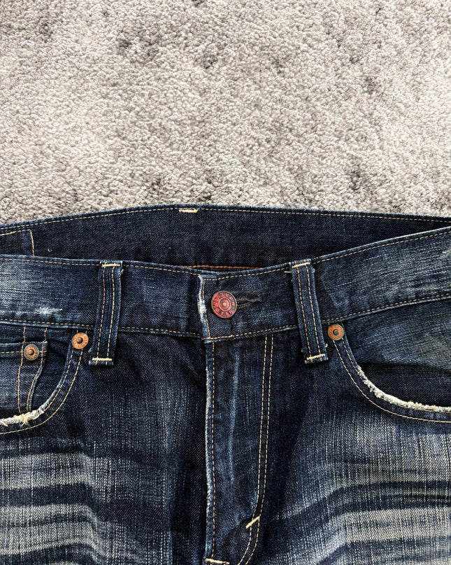 BLUETRIP "CRASH WHISKER FADE" DENIM (L)