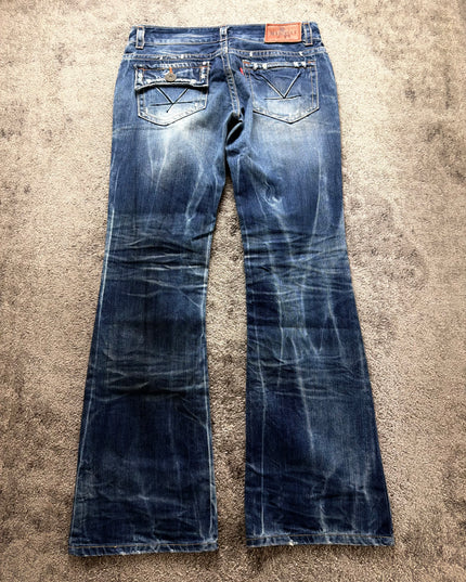 MARAXIA "BLUE FLARE" DENIM (M)