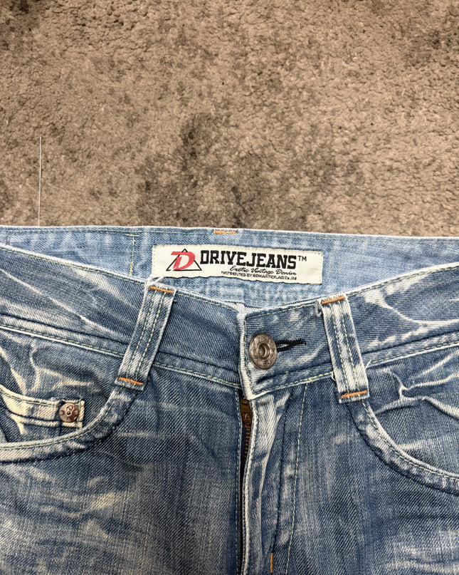 DRIVE JEANS "BAD GIRL FADE" DENIM