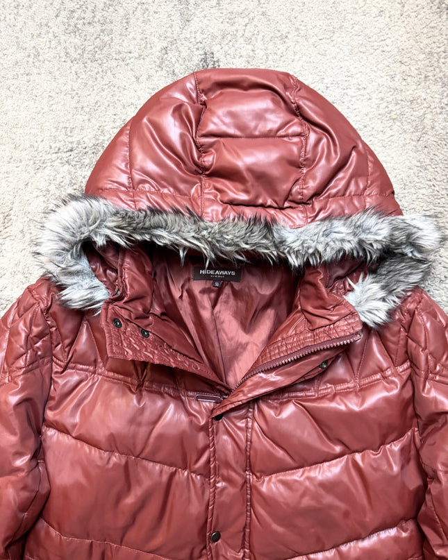 HIDEAWAYS "RUST NIGHT" PUFFER
