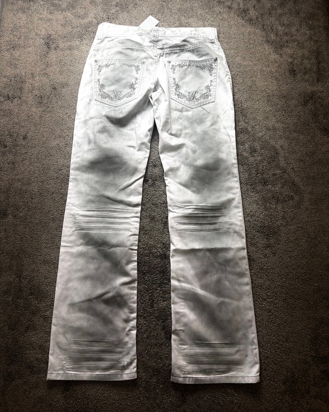 XFRM "WHITE STATIC" DENIM (S-M)