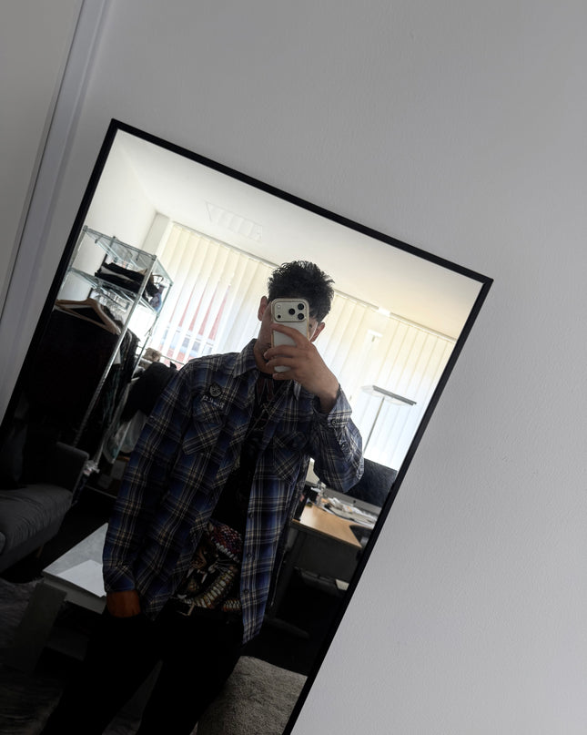 RUSS K "BLUE SHADOW" FLANNEL (M)