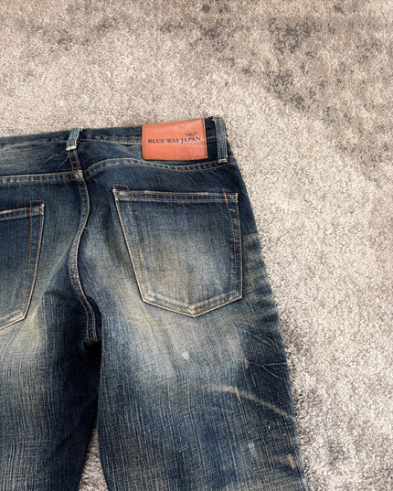 BLUE WAY "WHISPER FADE" DENIM