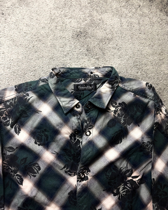 TORNADO MART "SHADOW ROSE" SHIRT (S-M)