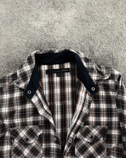 SCHLÜSSEL "BROWN STATIC" FLANNEL (L)