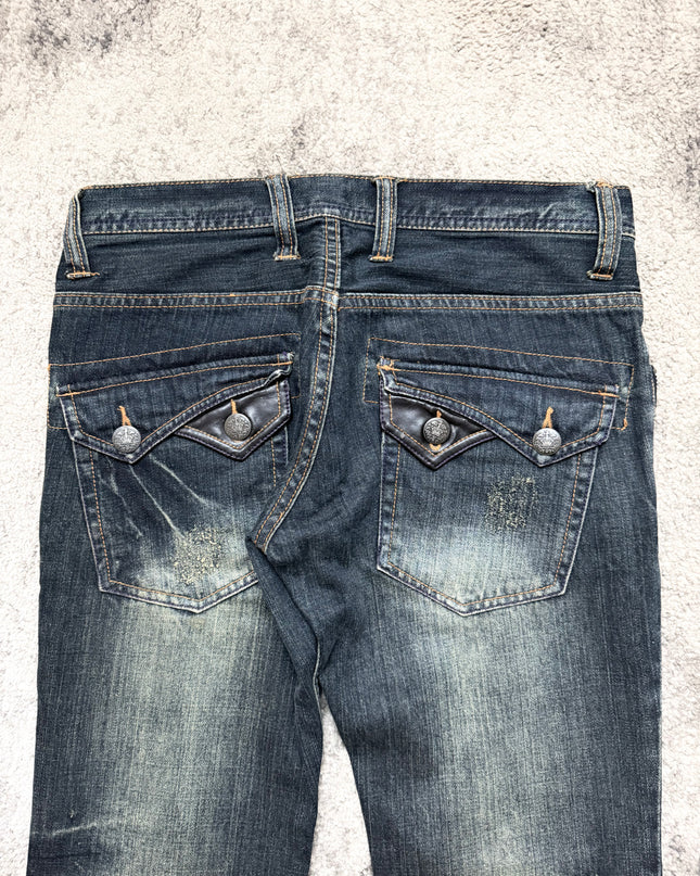 AL DELIO "MIDNIGHT STATIC" DENIM