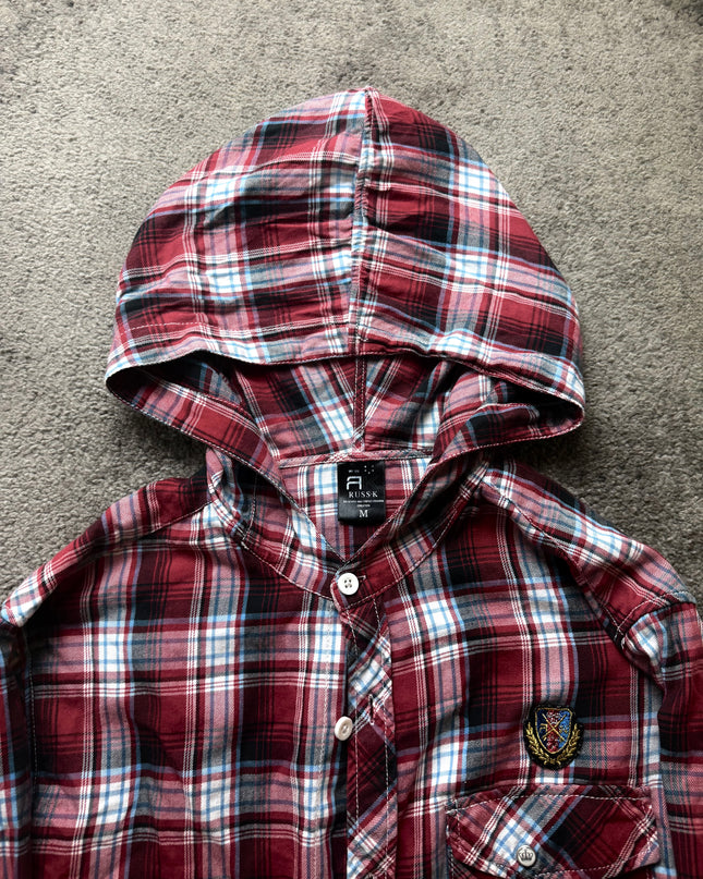 RUSS K "CRIMSON COLLEGE" FLANNEL (M)