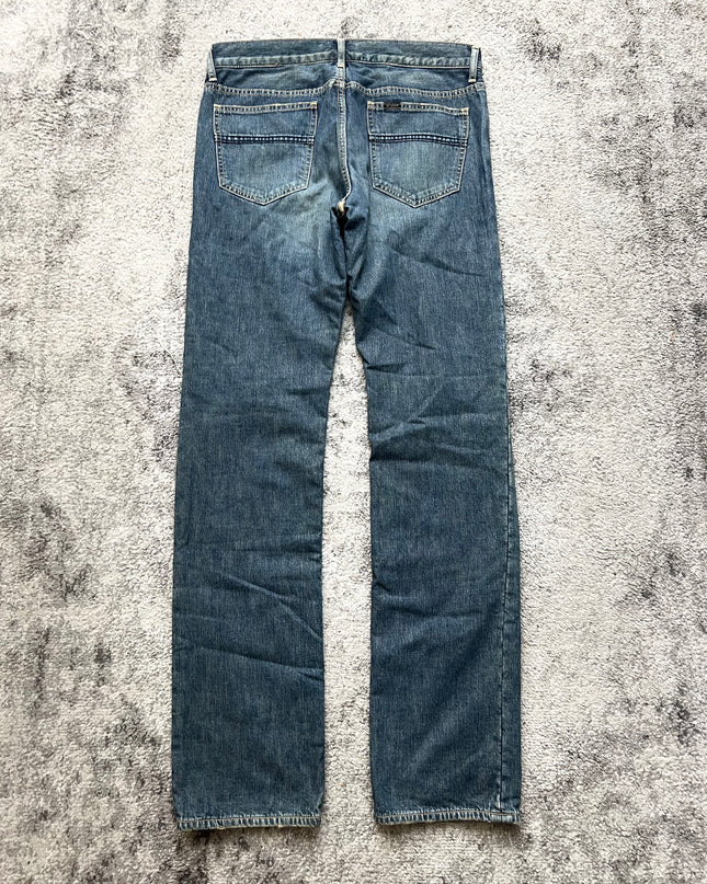 WIZZARD "RUSTED HALO CUT" DENIM