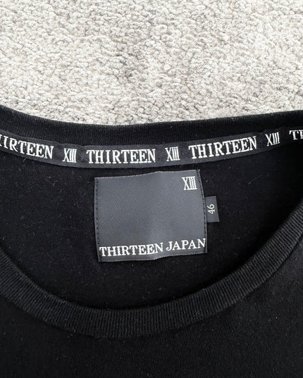 THIRTEEN JAPAN "NOIR CRYSTAL" TEE (M)