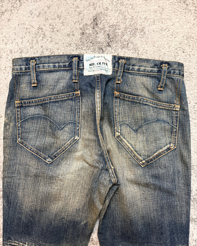 MR OLIVE "SEARING DESERT" DENIM