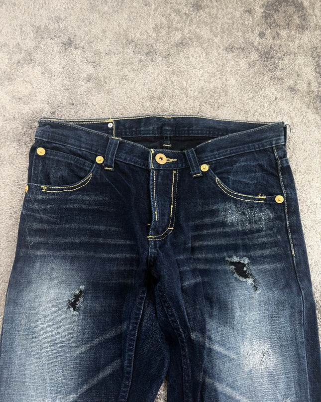 ARMYOFNO "GRUNGE DISTRESS" DENIM (S-M)