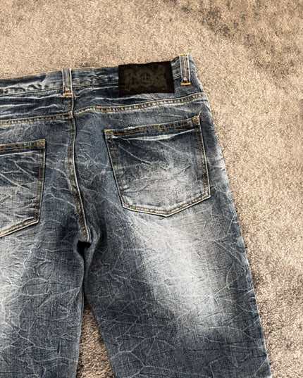 LOWBOX "DISTRESS LOOP" DENIM