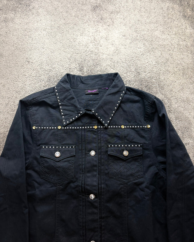 WRANGLER "MIDNIGHT STUD" DENIM JACKET