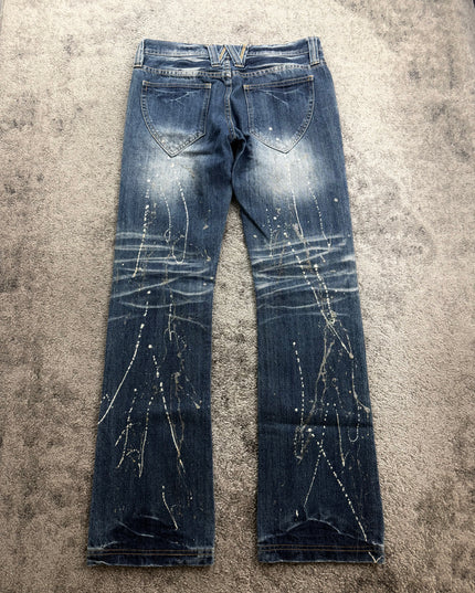 WILD PARTY "PAINTED WHISKER" DENIM (S-M)