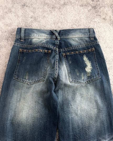 XFRM "FRACTURED INDIGO" DENIM (S)