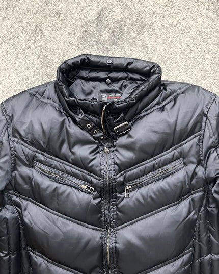 MICHEL KLEIN "PHANTOM CHEVRON" DENIM