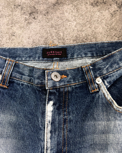 ZERO SAIL "FADED RIOT" DENIM (M)
