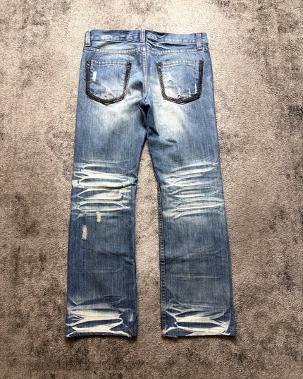 KUI "DISTORTED WHISKERS" DENIM