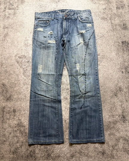 PREMIUM57 "SCARRED MEMORY" DENIM