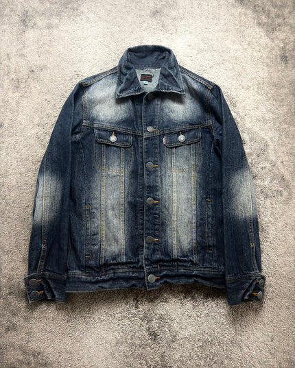 JACKROSE "MIDNIGHT FADE" DENIM JACKET (S)
