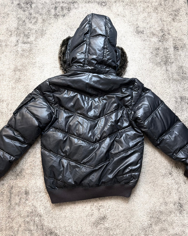 CHRISTIAN ORANI "MIDNIGHT ALLOY" PUFFER
