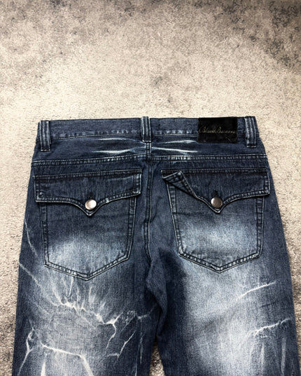 BLACK BACCARA "LIGHTNING VEIN" DENIM