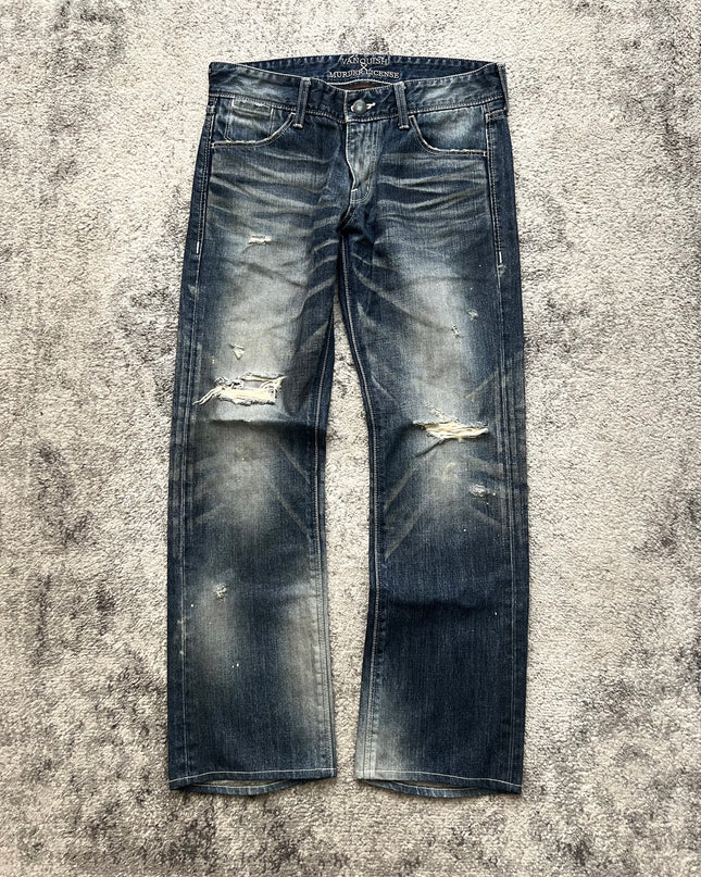 VANQUISH X MURDER LICENSE "DECAY" DENIM