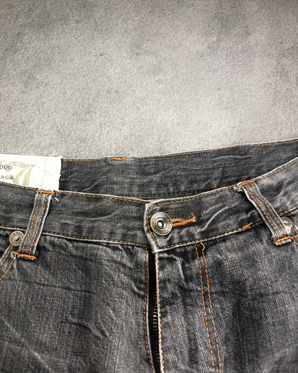 ANTFUI "GREY COLLAPSE" DENIM (M)