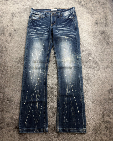 WILD PARTY "PAINTED WHISKER" DENIM (S-M)
