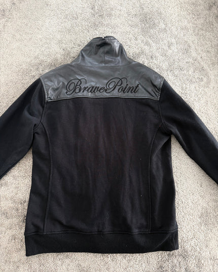 INTHEATTIC "SHADOW ZIP HYBRID" HOODIE (S-M)